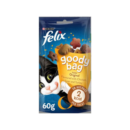 Felix Goody Bags (Original) Dry Treats(Adult Cat) 60gr