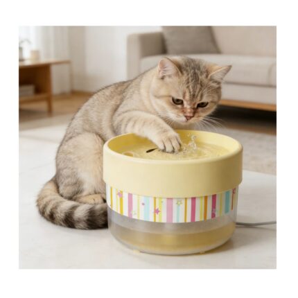 Round Water Fountain For Cats
