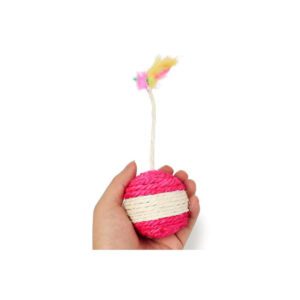 Cat Scratcher Toy Ball(With Rope)