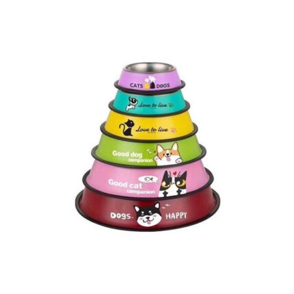 Fancy Designed (8.5 inches) Medium Size Steel Bowls
