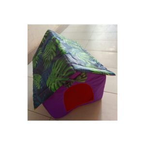 Winter Fancy Designed Single Hut for Cats/Kitten(16 x 15 x 14) inches