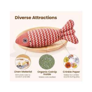 Catnip Fish Toy in Karachi – Best Interactive Cat Toy