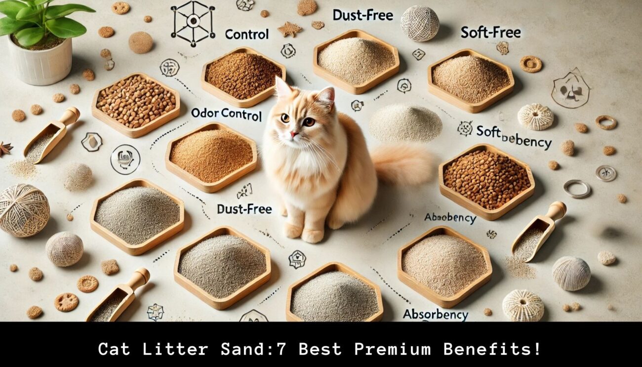 Cat Litter Sand 7 Best Premium Benefits