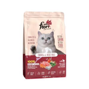 Dry Cat Food in Karachi – Flori Chicken and Vegetable Formula
