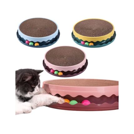 Cat Scratching Board in Karachi – Large Round with Catnip