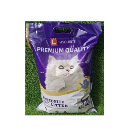 Linqon Imported Bentonite Lavender Scented Cat Litter 10ltr