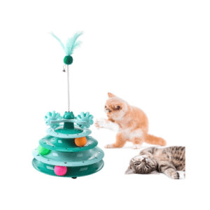 Single Feather Stick Tower Track Toy