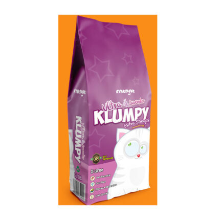 Ultra Klumpy Lavender Scented Cat Litter 5LTR