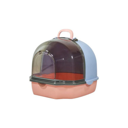 Covered Crystal Litter Box ( 22 Length X 18 Width X 18 Height) In Inches