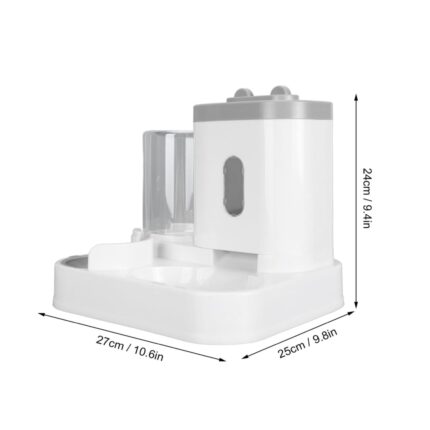 (2 in 1) Large Size Water & Food Dispenser