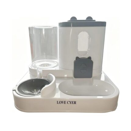 (2 in 1) Medium Size Water & Food Dispenser