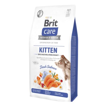 Brit Super Premium Kitten(Digestion & Strong Immunity) Salmon Flavor Dry Food