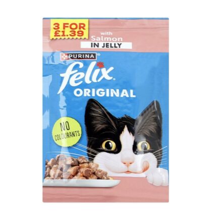 Felix Original Wet Sachet in Salmon Flavor 100gr