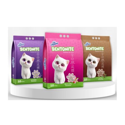 Pet Mommy Berry Lilly Scented Bentonite Cat Litter 10ltr