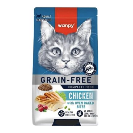 Wanpy Adult Cat(Chicken Flavor) Grain Free Dry Food 50gr Pack