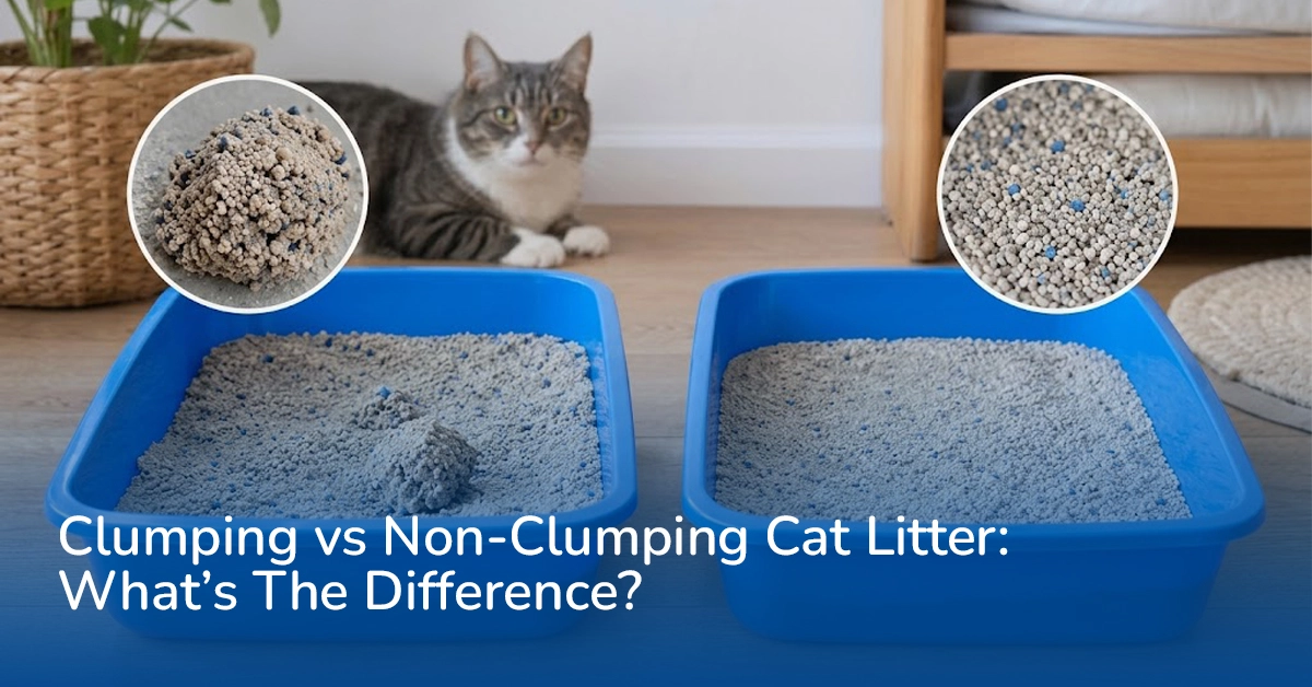 Clumping vs Non-Clumping Cat Litter: What’s the Difference?