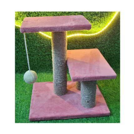 3 Pole Scratching Post ( Length 12 x Width 16 & Height 19) Inches
