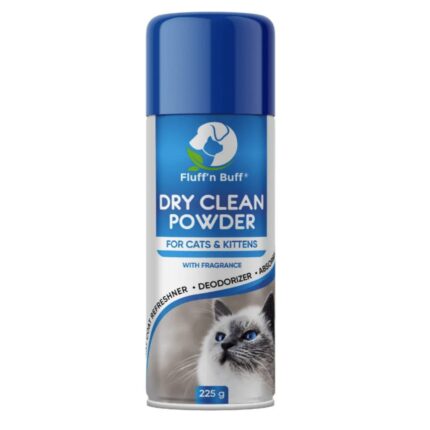 Fluff & Buff Dry Clean Powder for Cats & Kitten 225gr