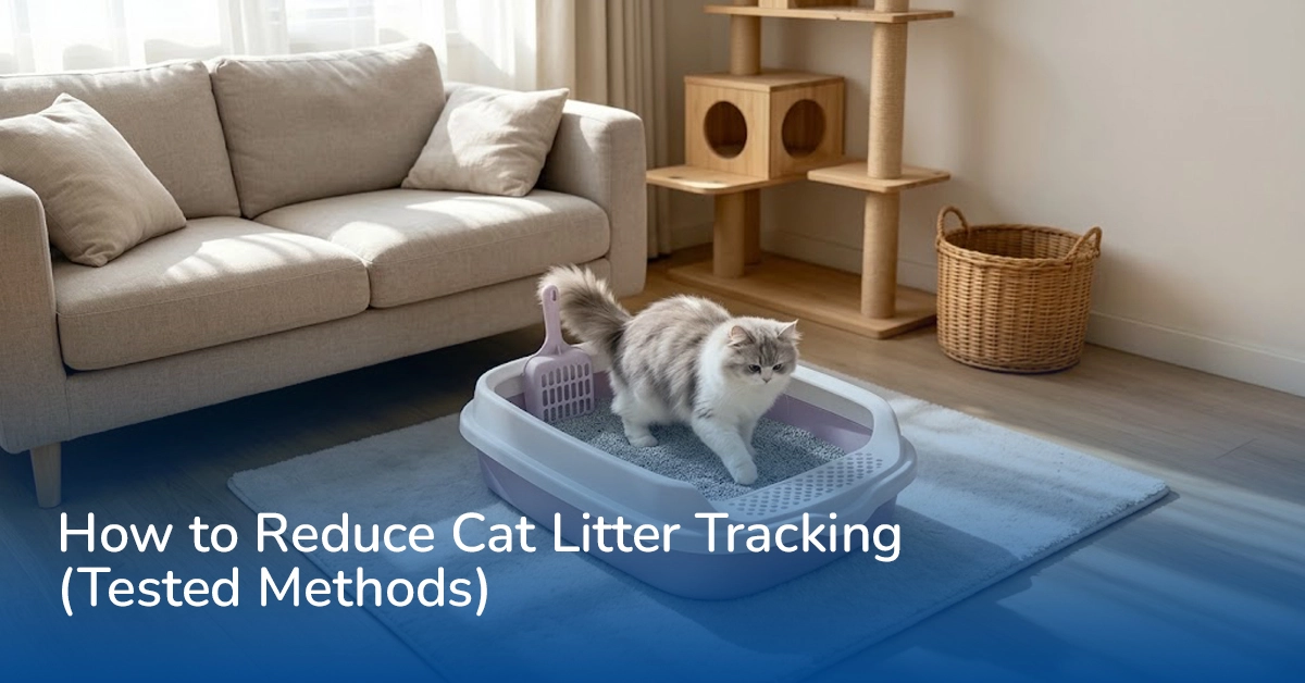 How to Reduce Cat Litter Tracking (Tested Methods) 