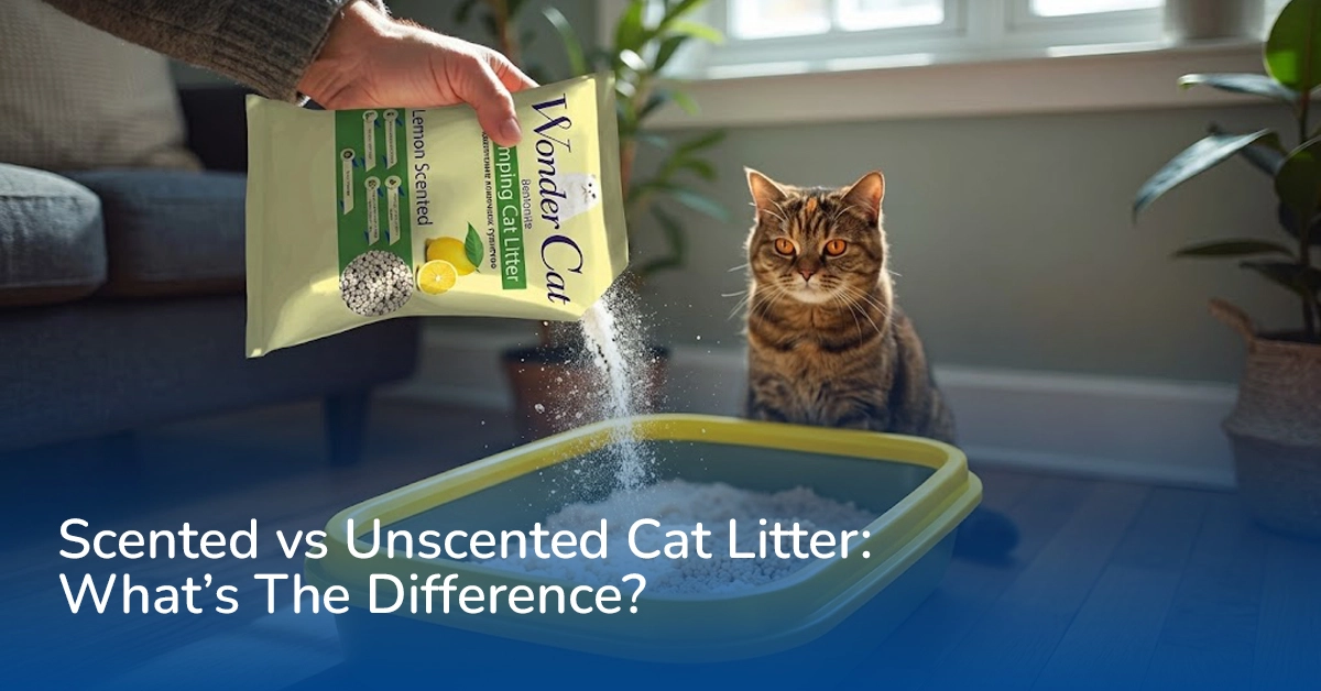 Scented vs Unscented Cat Litter: What’s the Difference?